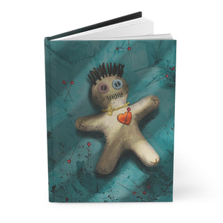 Voodoo Doll Hardcover Journal