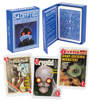 54 Cryptids Playing Cards