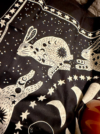Celestial Rabbit Reading Cloth