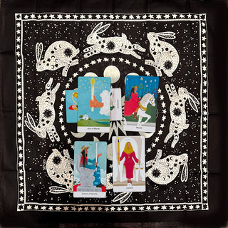 Celestial Rabbit Reading Cloth