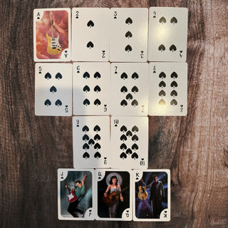 The Devil's Music Playing Cards