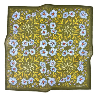 Periwinkle Blossoms Reading Cloth