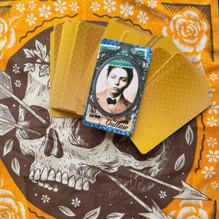 Yellow Jack Reading Cloth