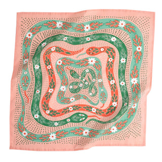 Circling Serpents Reading Cloth