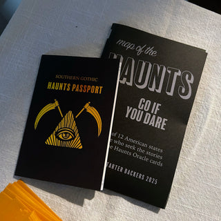 Travel map and passport set