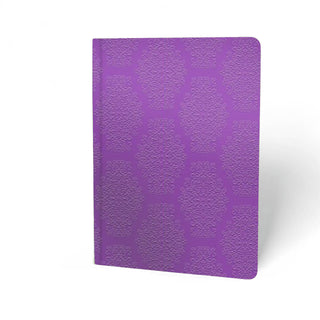 Vintage Violet Damask Journal