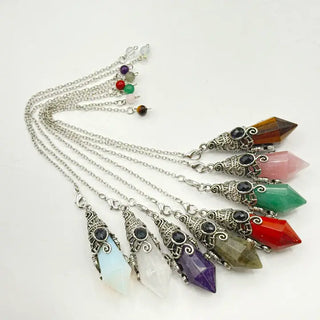 Gemstone Crystal Pendulum