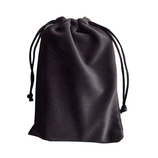 Midnight velvet pouch