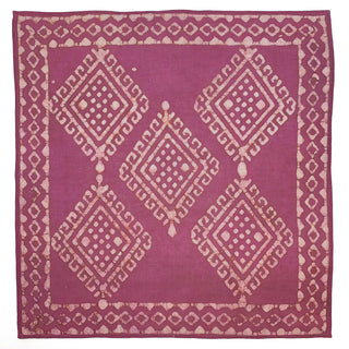 Block-printed Plum Wine Reading Cloth