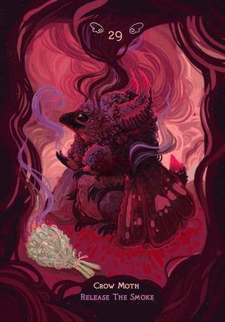 Silkwood Sanctuary: The Moth Guardian Oracle