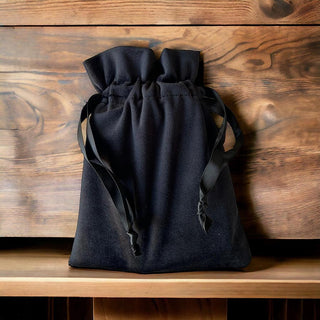 Midnight drawstring pouch - La Panthère Studio