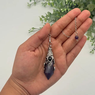 Gemstone Crystal Pendulum