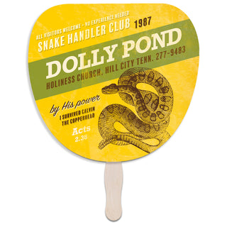 Snake Handler Church Fan