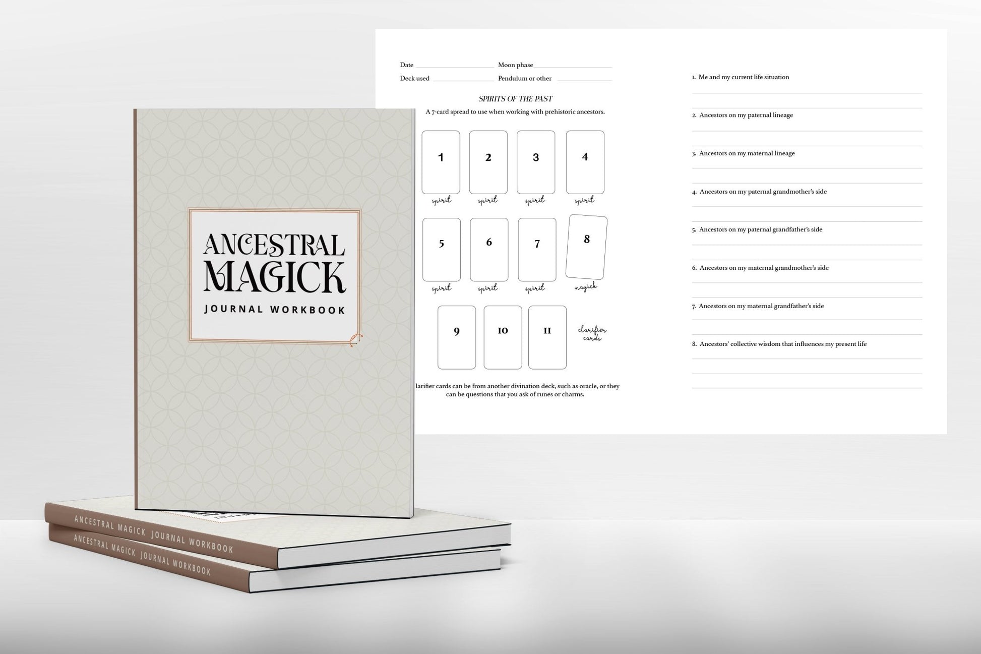 Ancestral Magick Journal Workbook - La Panthère Studio
