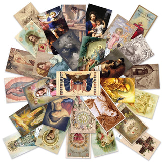 Curated Collection of Holy Cards - La Panthère Studio